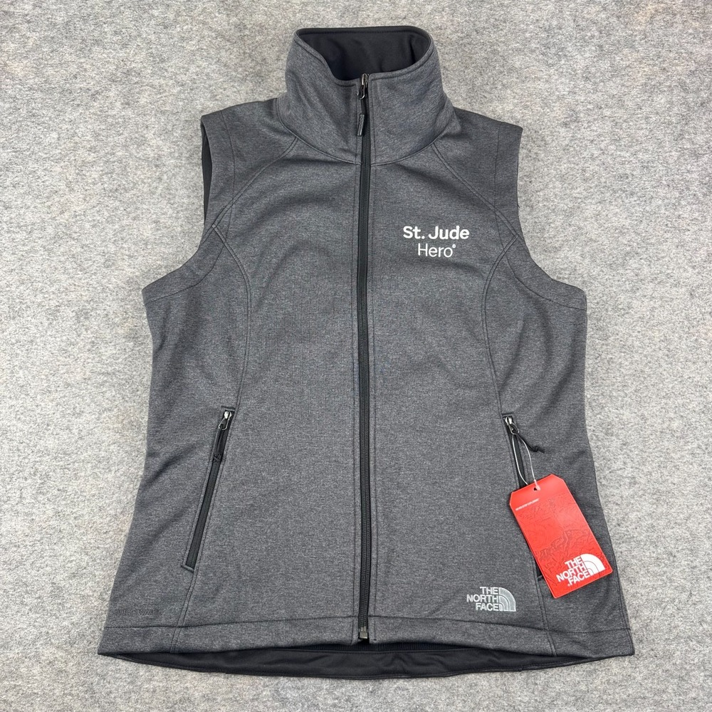 The North Face Ridgewall Soft Shell Vest Full Zip St. Jude Hero Womens Medium M